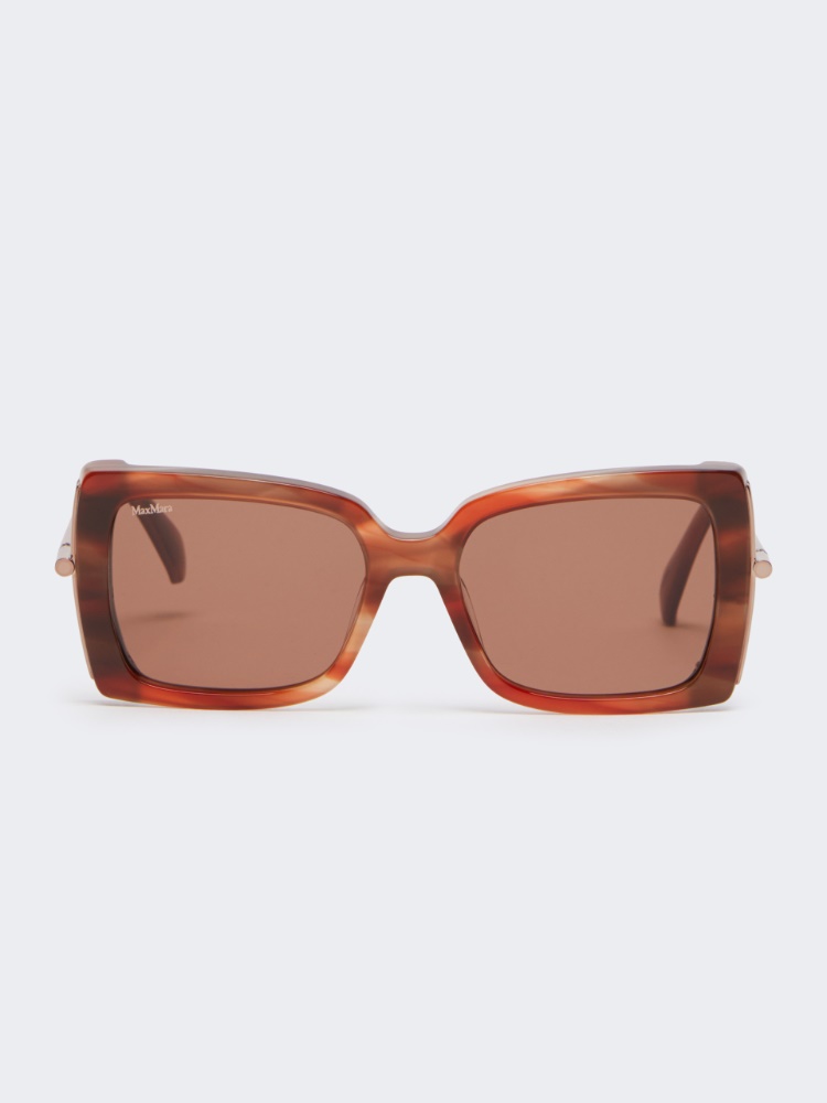 Square sunglasses - RUST - Max Mara