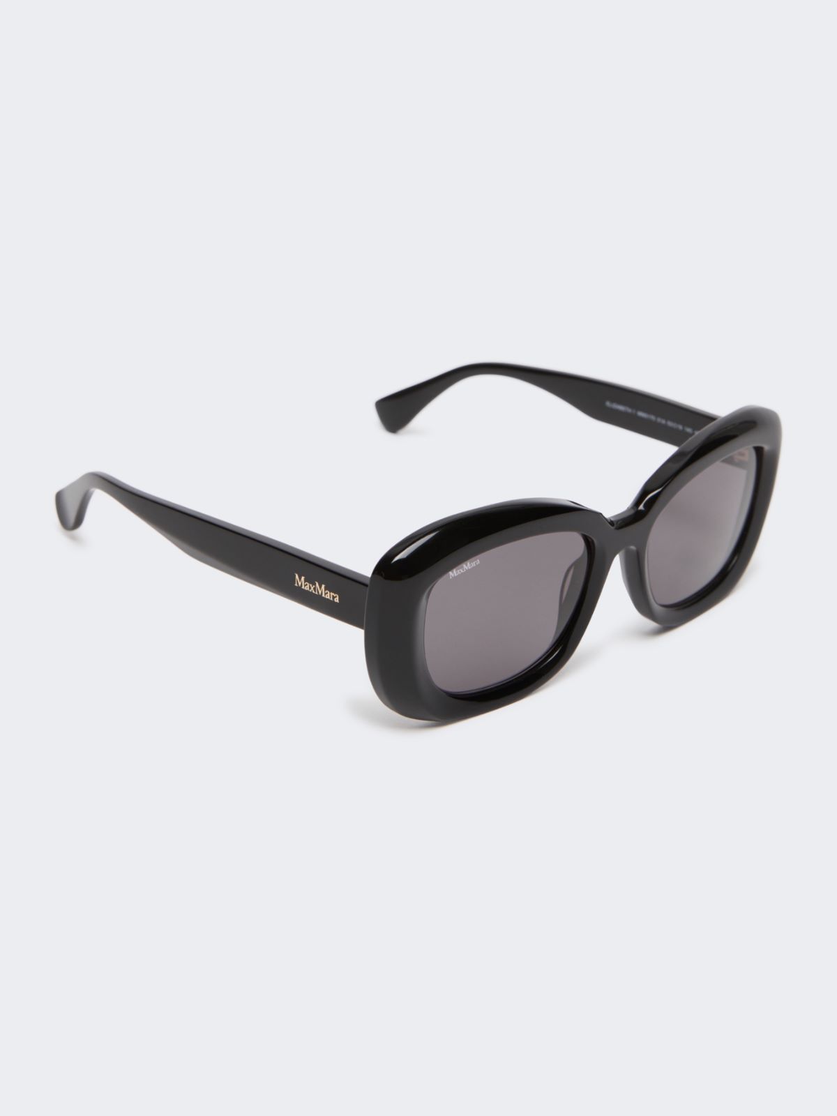 Oversized oval sunglasses - BLACK - Max Mara - 3