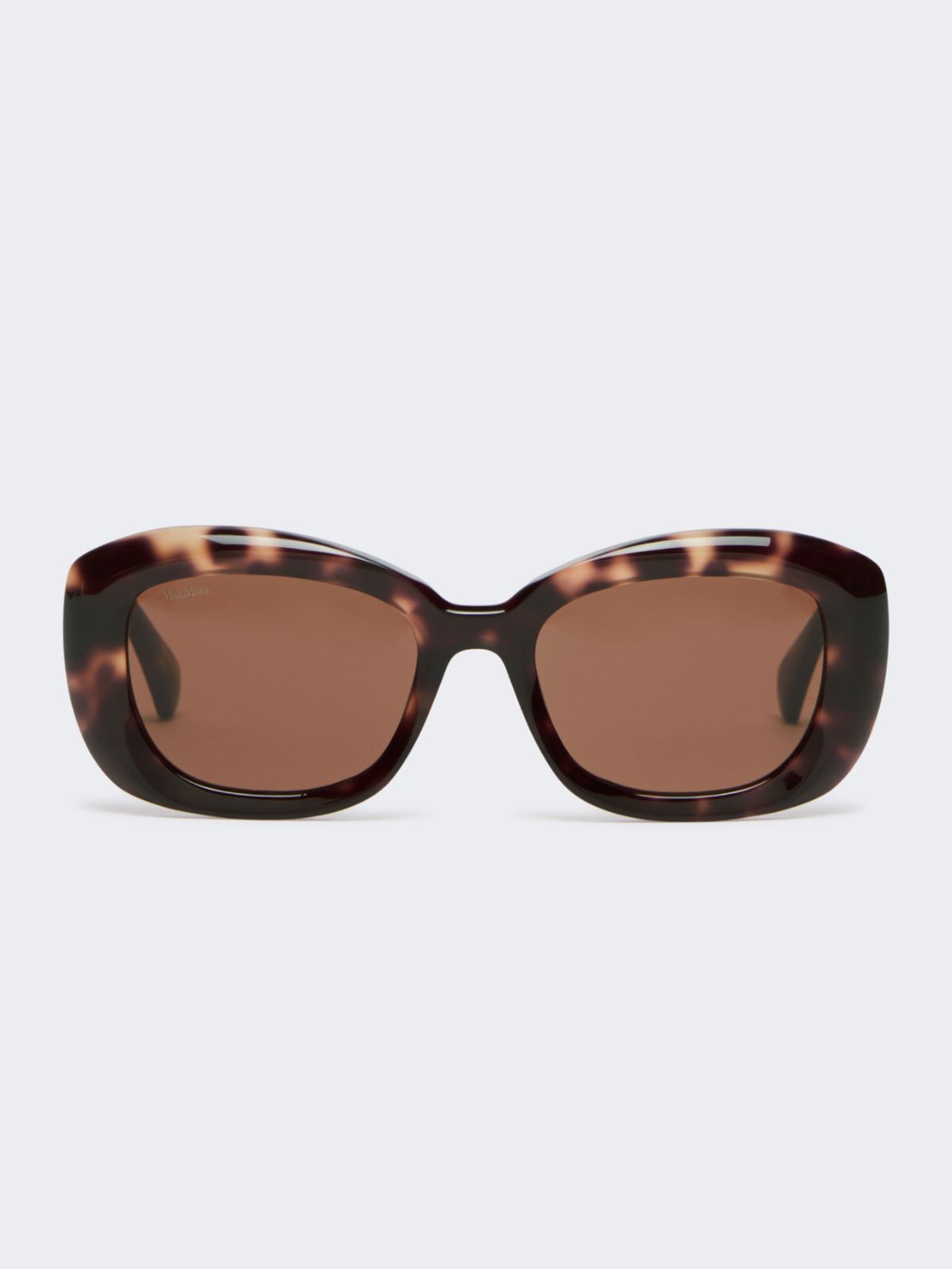 Oversized oval sunglasses - TAWNY BRONZE BROWN - Max Mara - 9