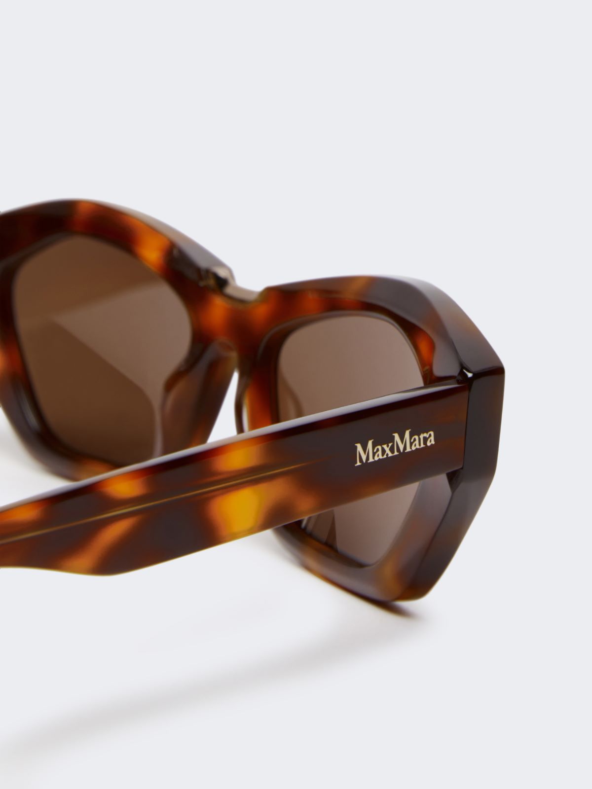 Square bold sunglasses - TAWNY BRONZE BROWN - Max Mara - 3
