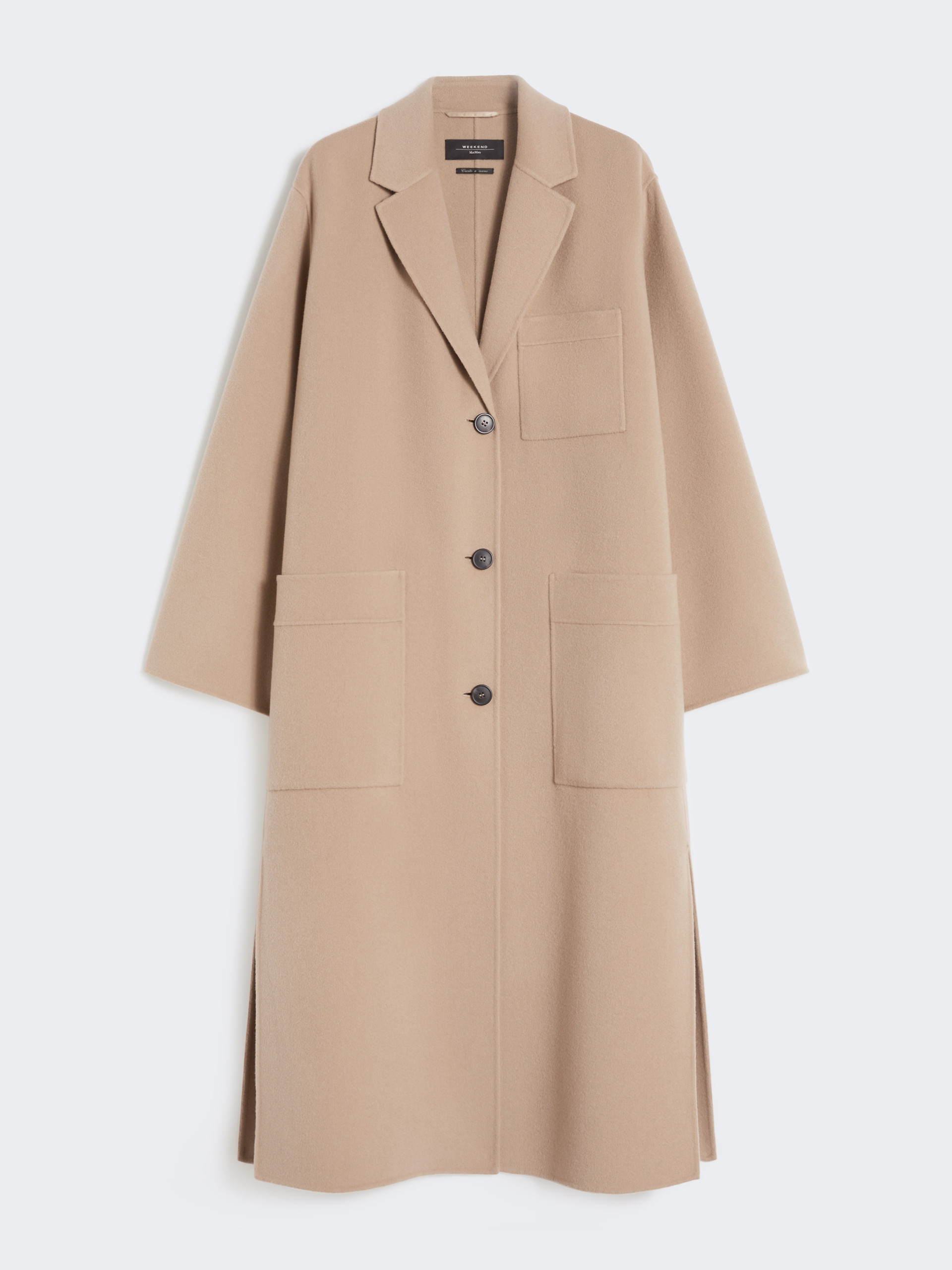Double-faced wool-blend coat - CAMEL - Max Mara - 4
