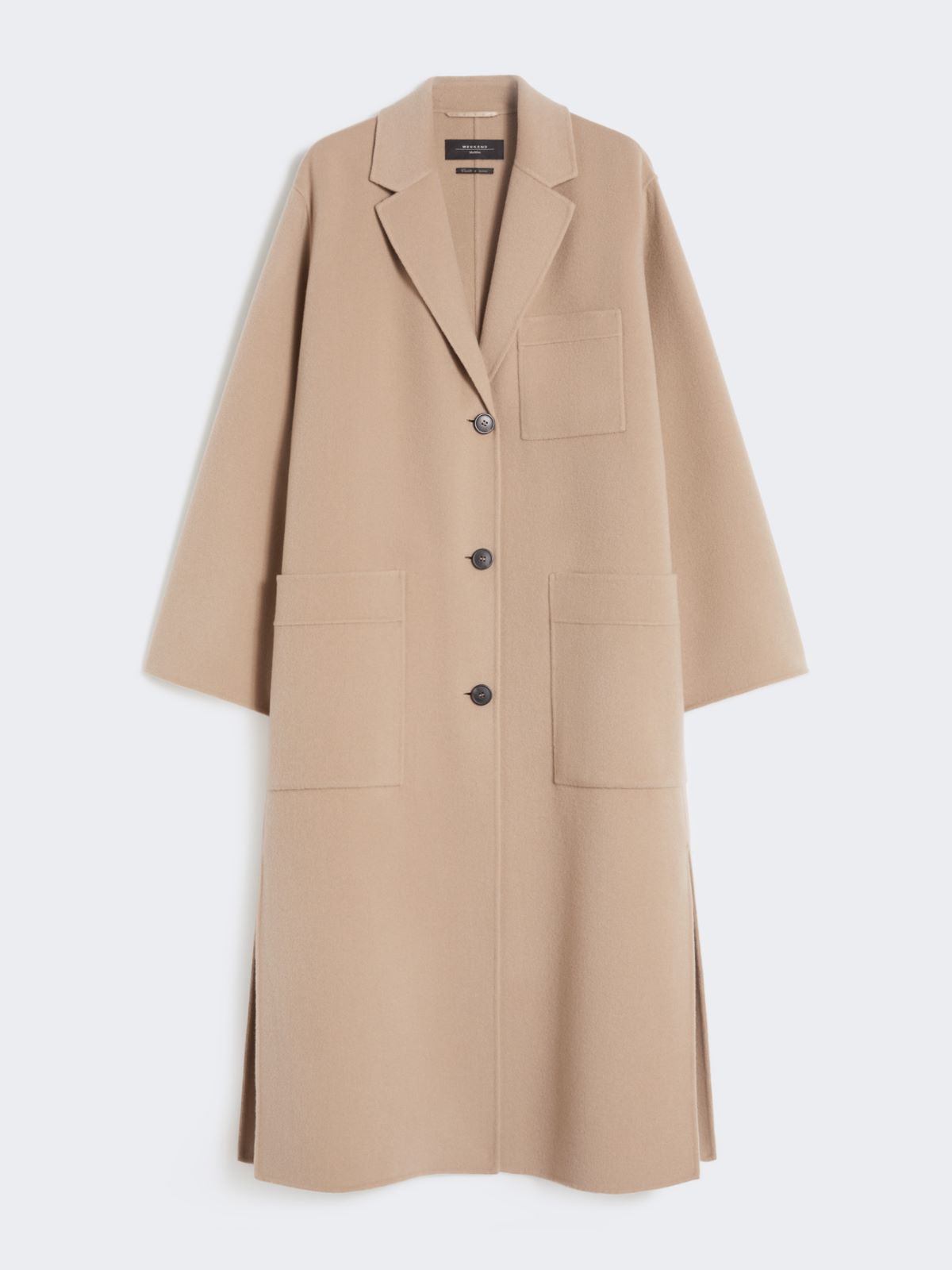 Double-faced wool-blend coat - CAMEL - Max Mara - 8