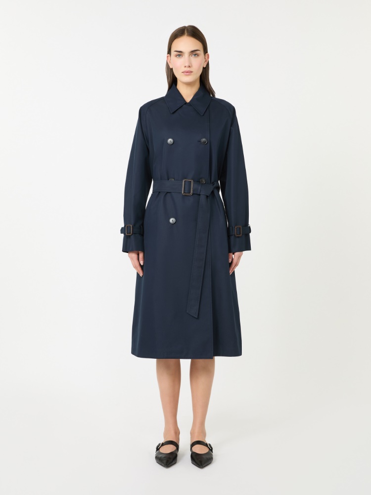 [カナスタ] リバーシブル トレンチ コート - NAVY - Max Mara - 2