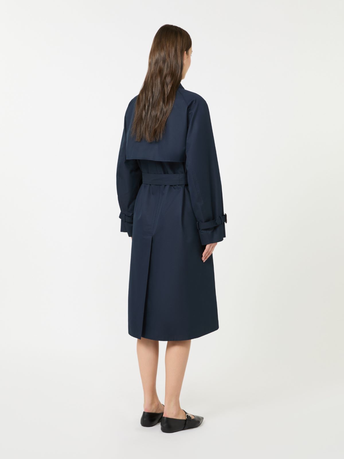 [カナスタ] リバーシブル トレンチ コート - NAVY - Max Mara - 3