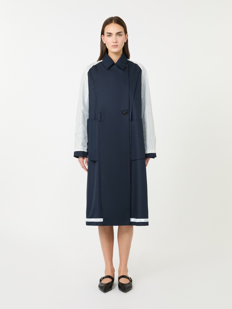 [カナスタ] リバーシブル トレンチ コート - NAVY - Max Mara - 4