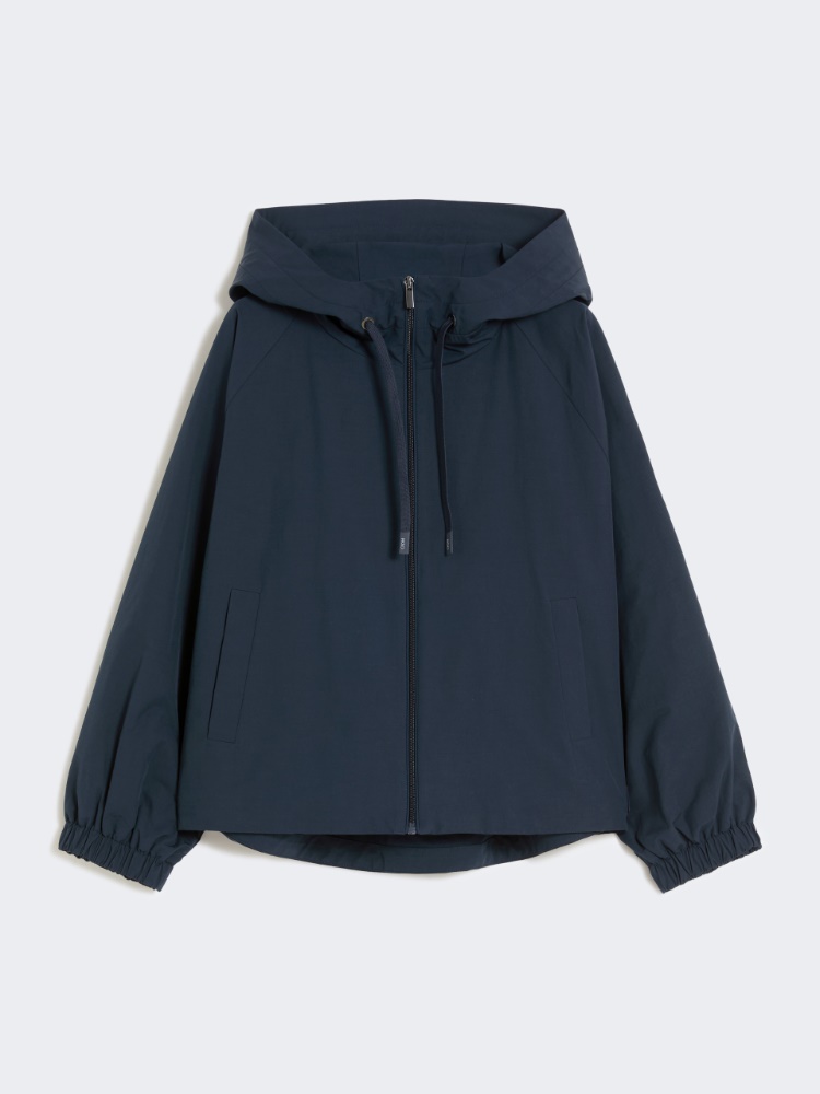 Technical fabric windbreaker - NAVY - Max Mara
