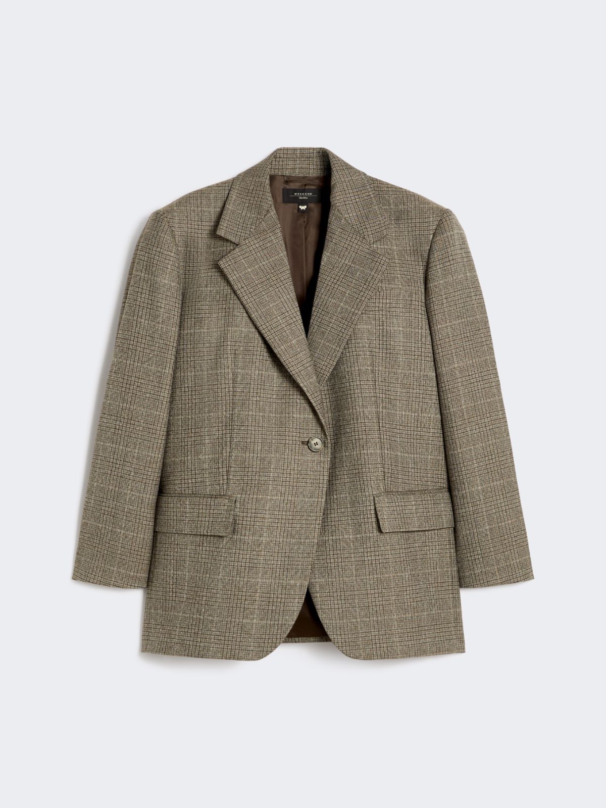 Oversized wool blazer - BROWN - Max Mara - 9