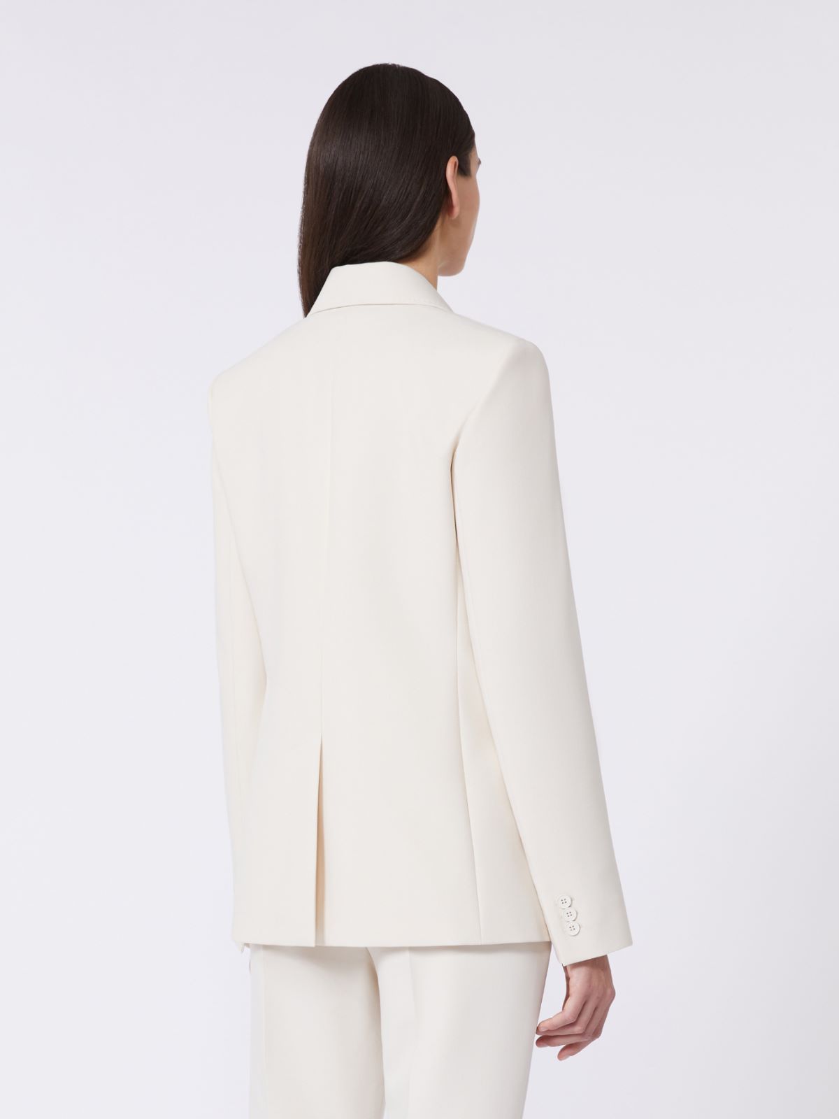 Viscose-blend canvas blazer - IVORY - Max Mara - 5