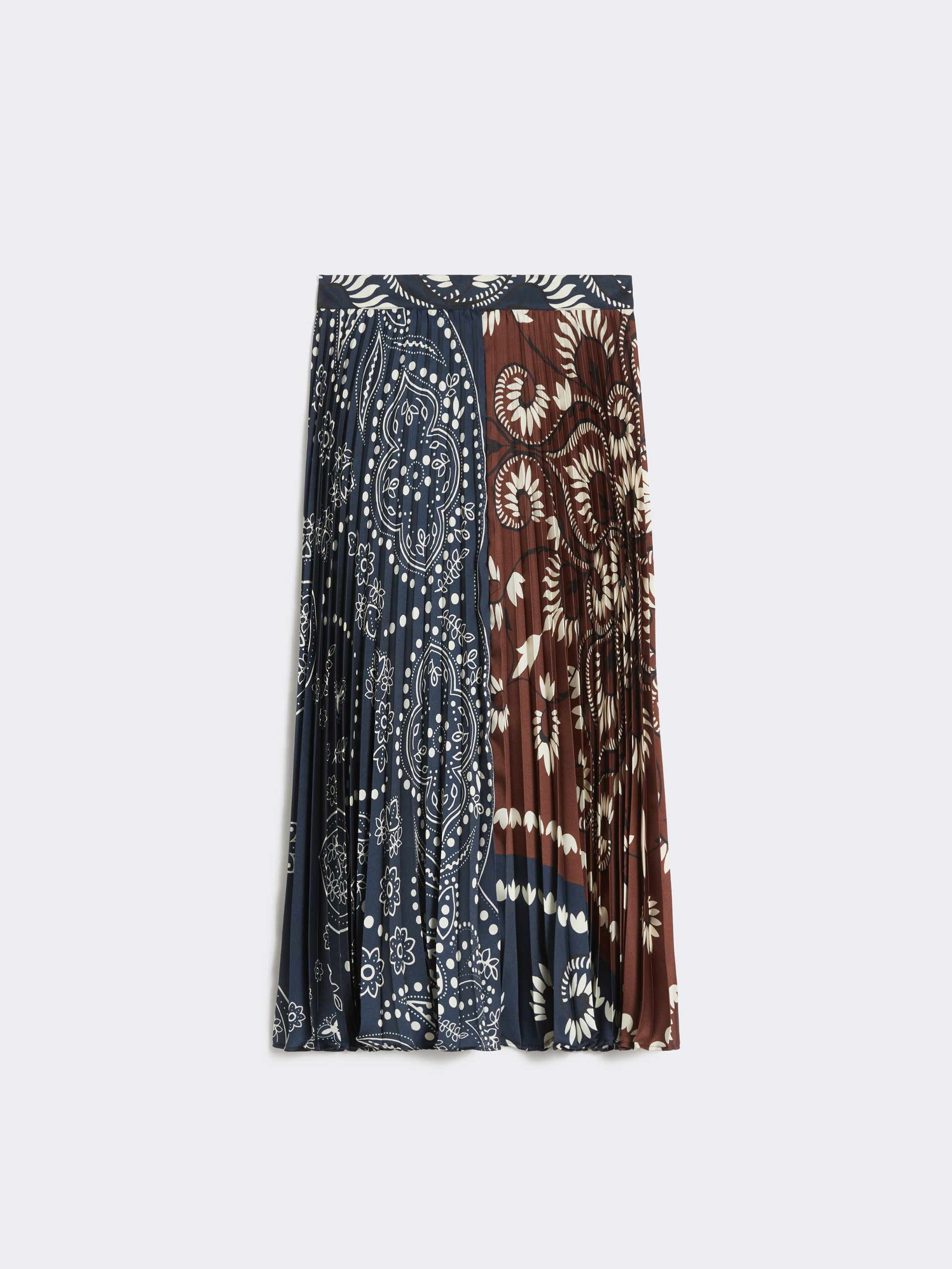 Printed twill skirt - TOBACCO - Max Mara - 4