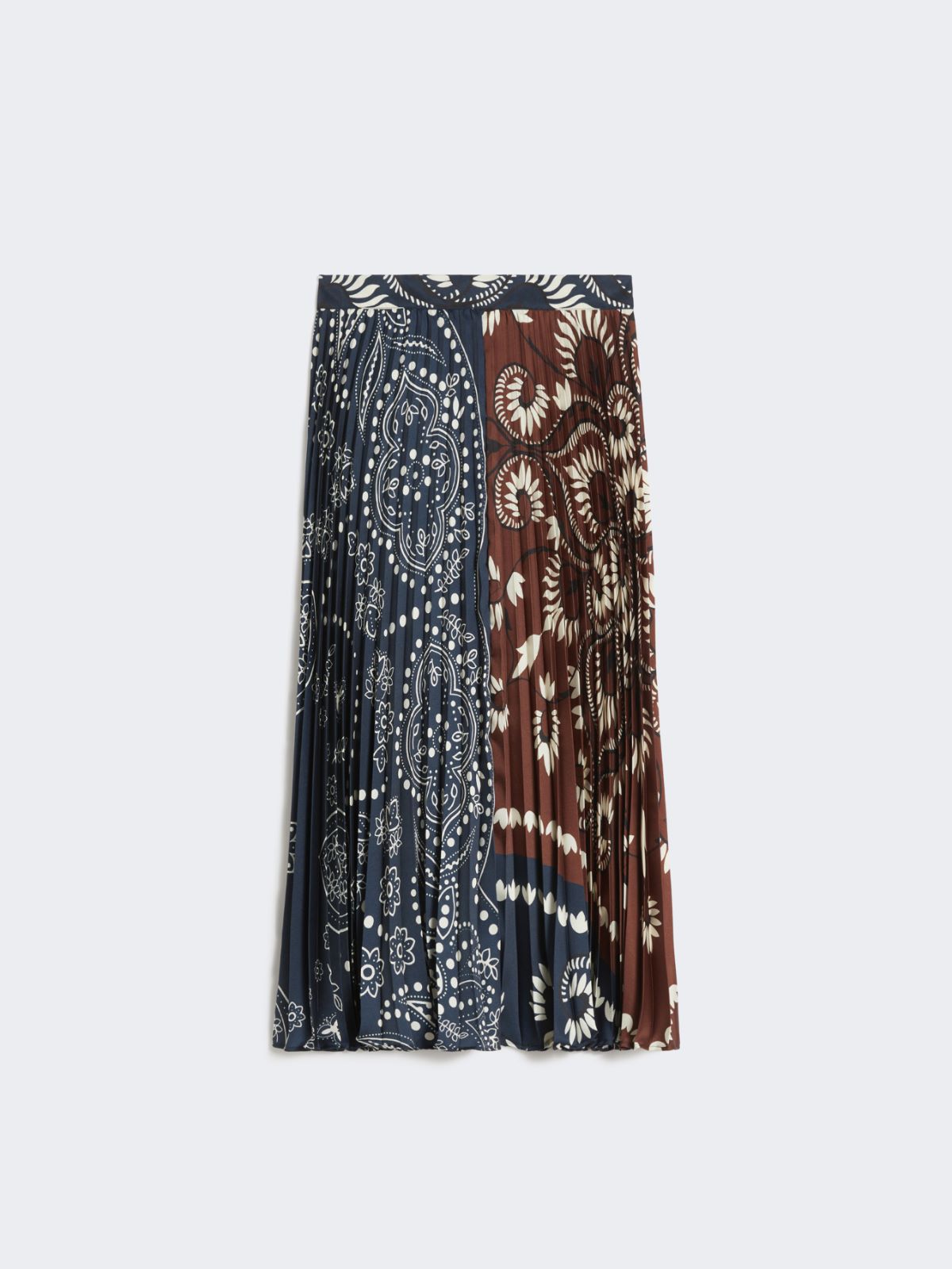 Printed twill skirt - TOBACCO - Max Mara - 4