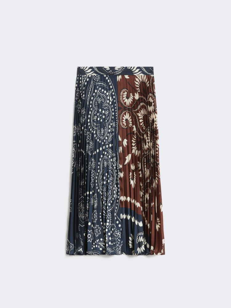 Bedruckter Twill-Rock - TABACK - Max Mara