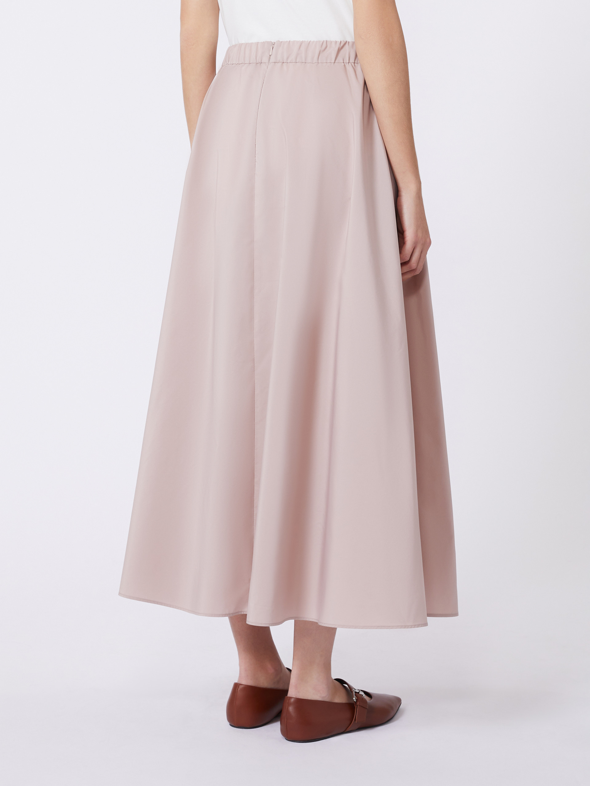 Long taffeta skirt - ANTIQUE ROSE - Max Mara - 3