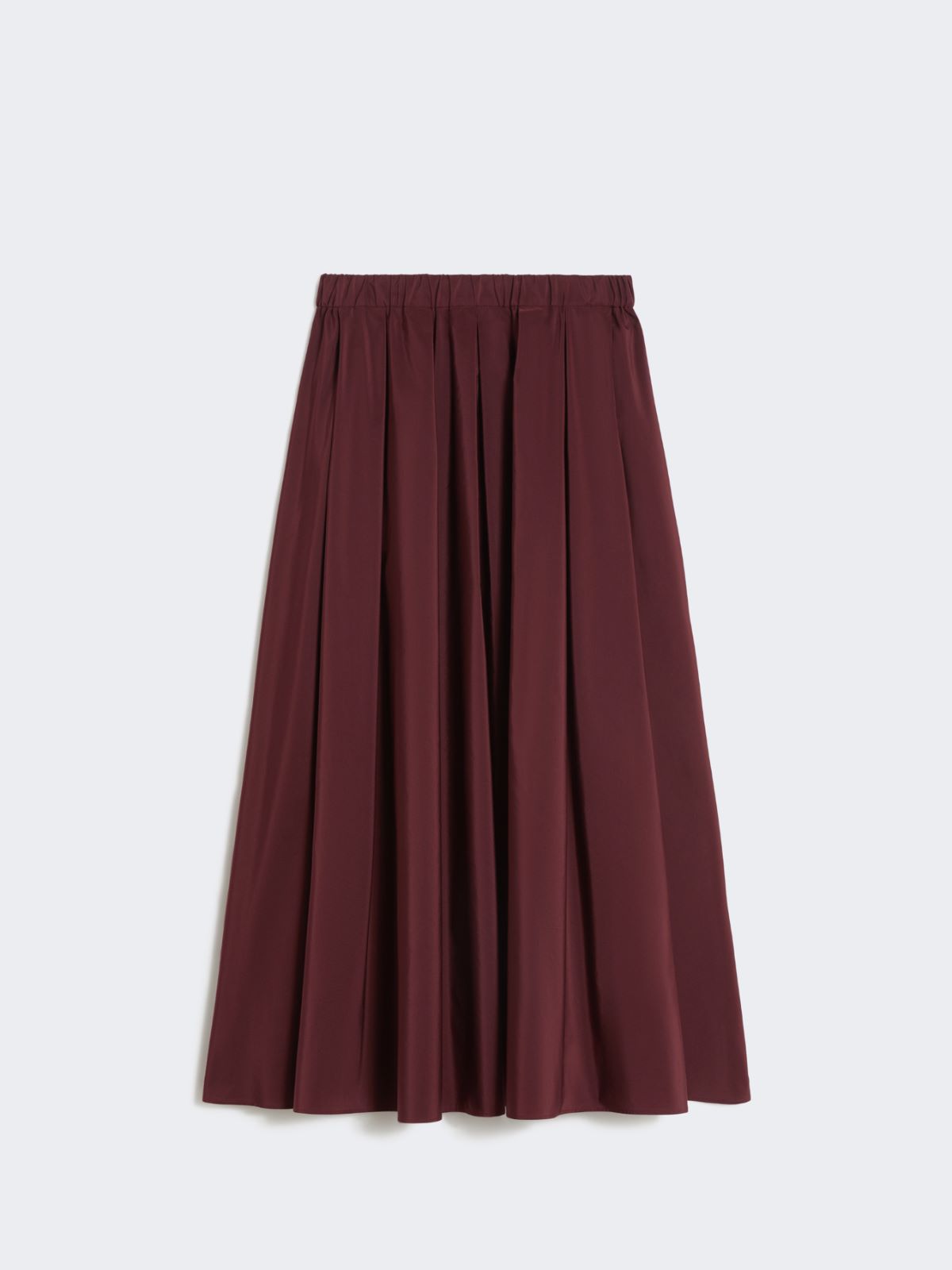 Long taffeta skirt - BORDEAUX - Max Mara - 4