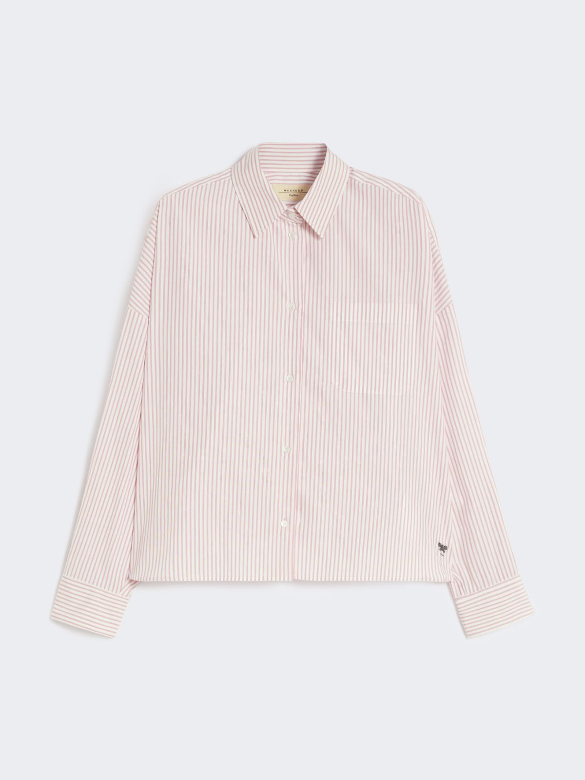 Oversized cotton shirt - PINK - Max Mara - 10
