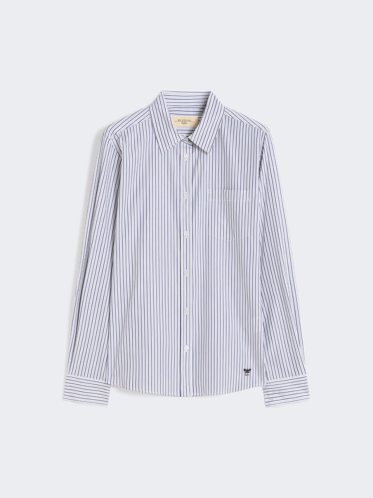 Classic cotton shirt - NAVY - Max Mara - 10