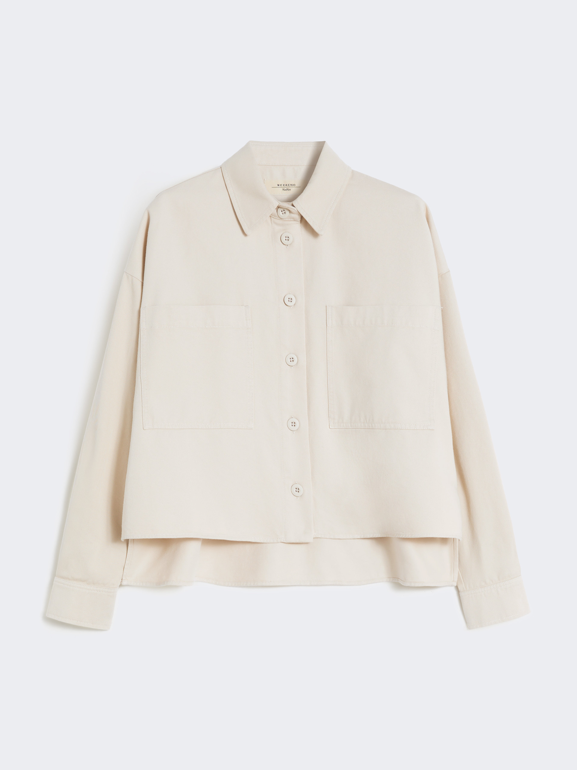 Cotton drill shirt - SAND - Max Mara - 5