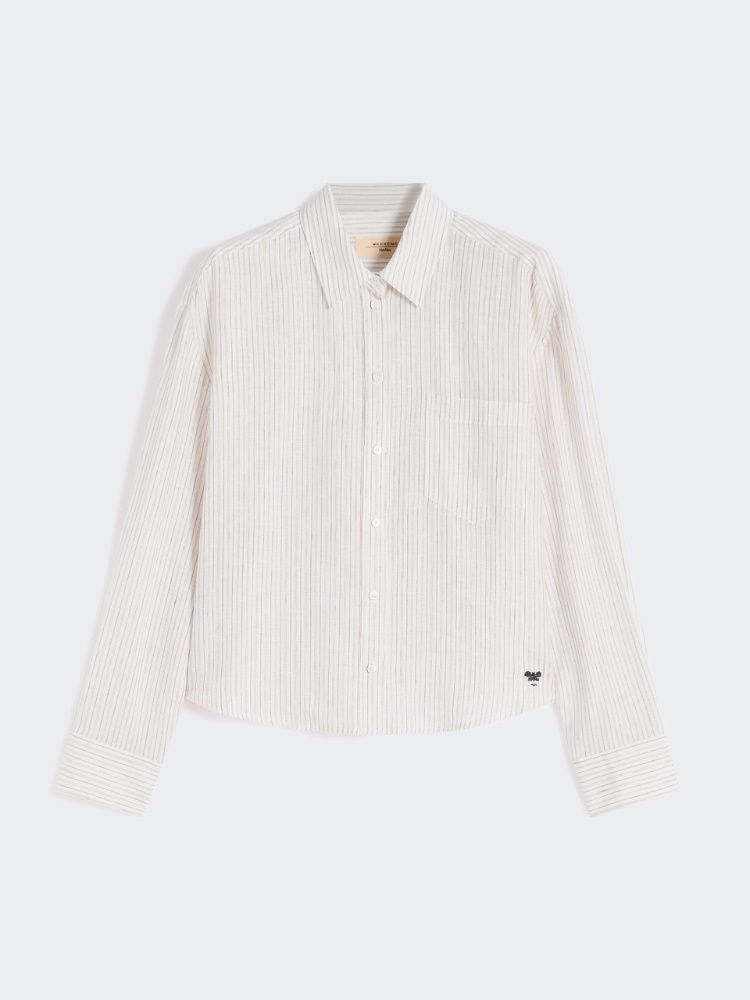 알바트로 린넨 셔츠 - ANTIQUE ROSE - 5