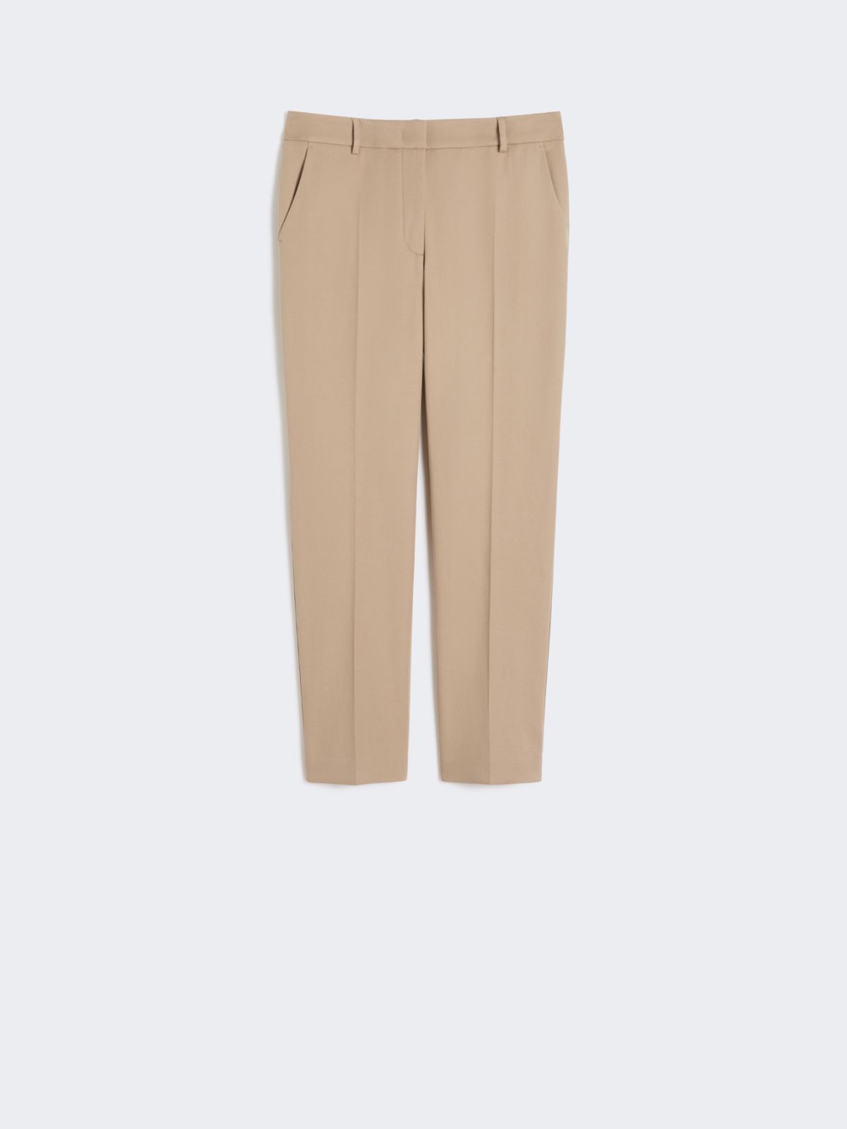 Stretch cotton trousers - CAMEL - Max Mara - 9