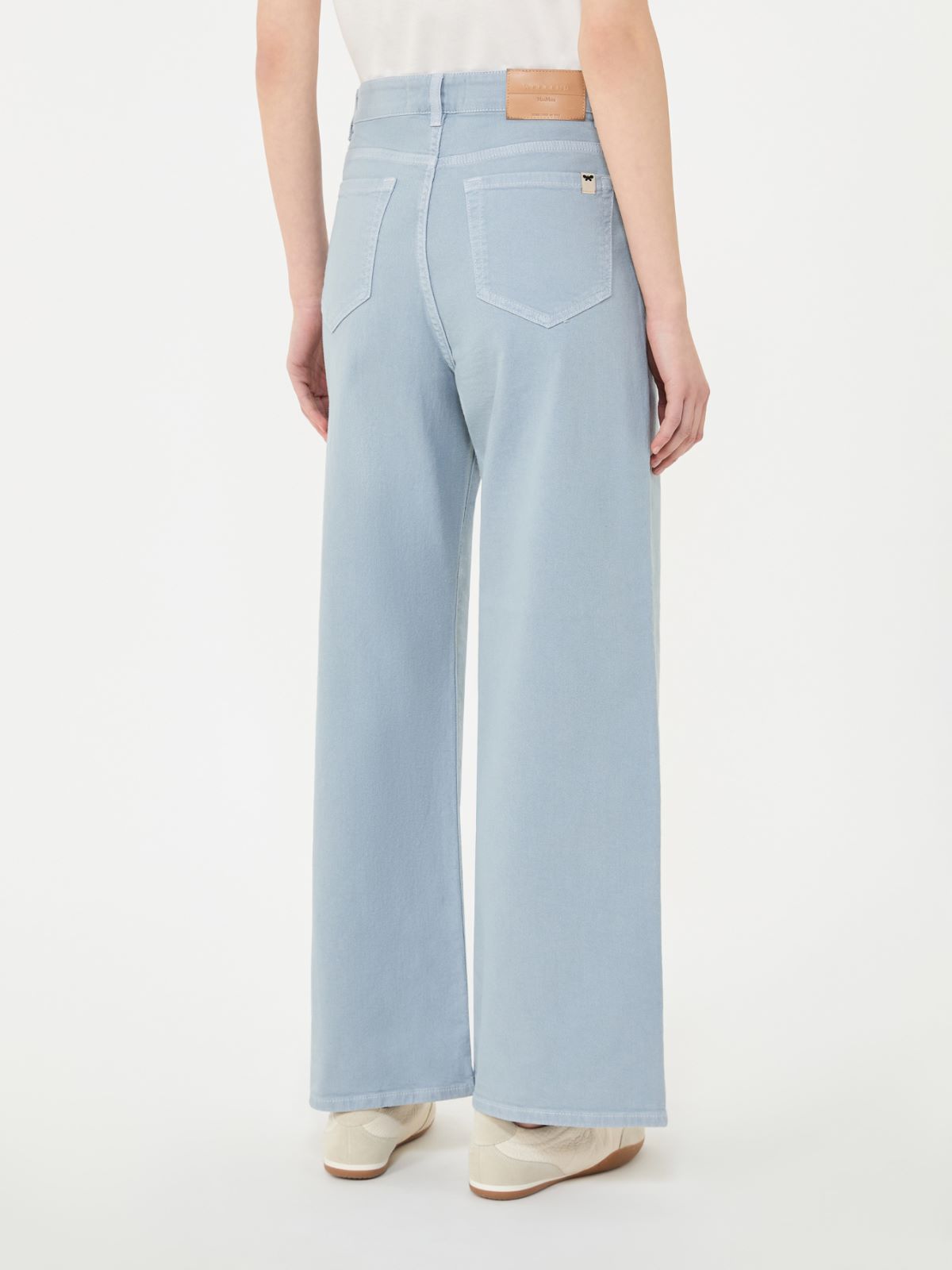 메디나 코튼 팬츠 - LIGHT BLUE - Max Mara - 3