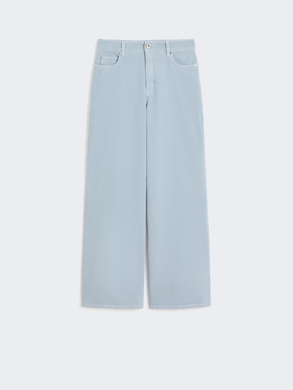 메디나 코튼 팬츠 - LIGHT BLUE - Max Mara - 5