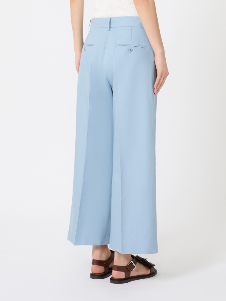 지르코네 코튼 팬츠 - LIGHT BLUE - 3