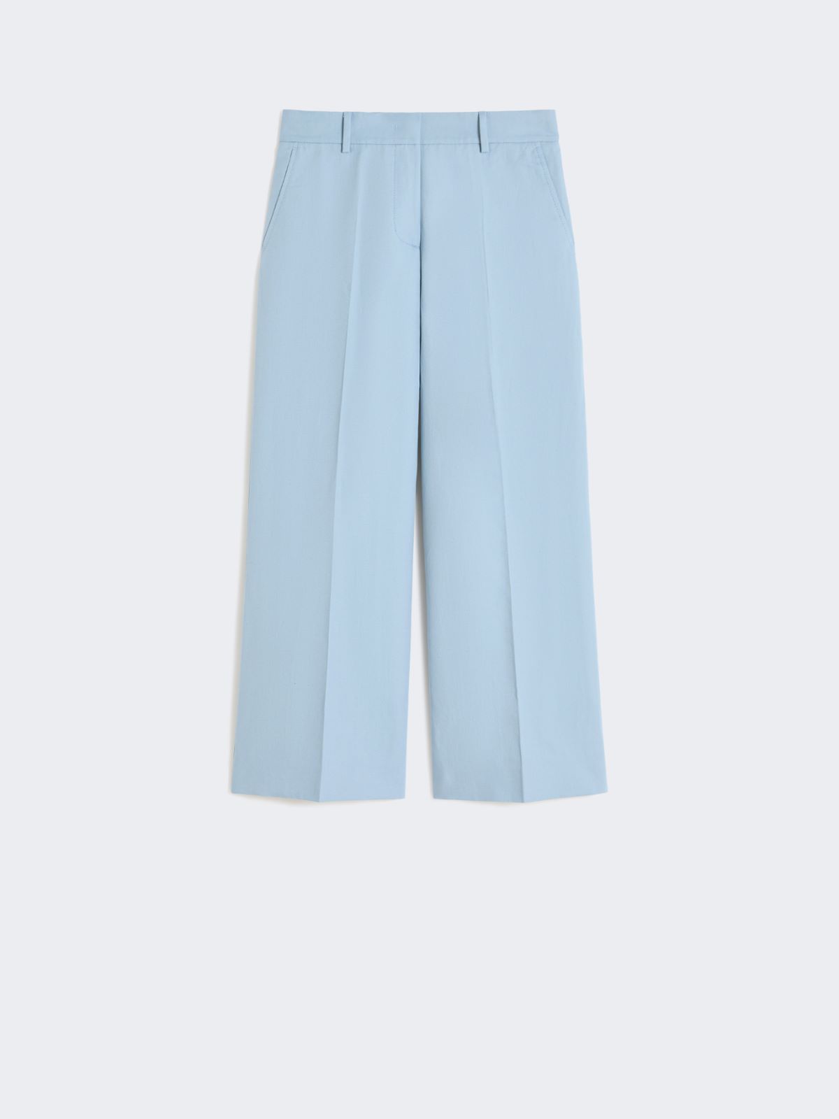 지르코네 코튼 팬츠 - LIGHT BLUE - 4