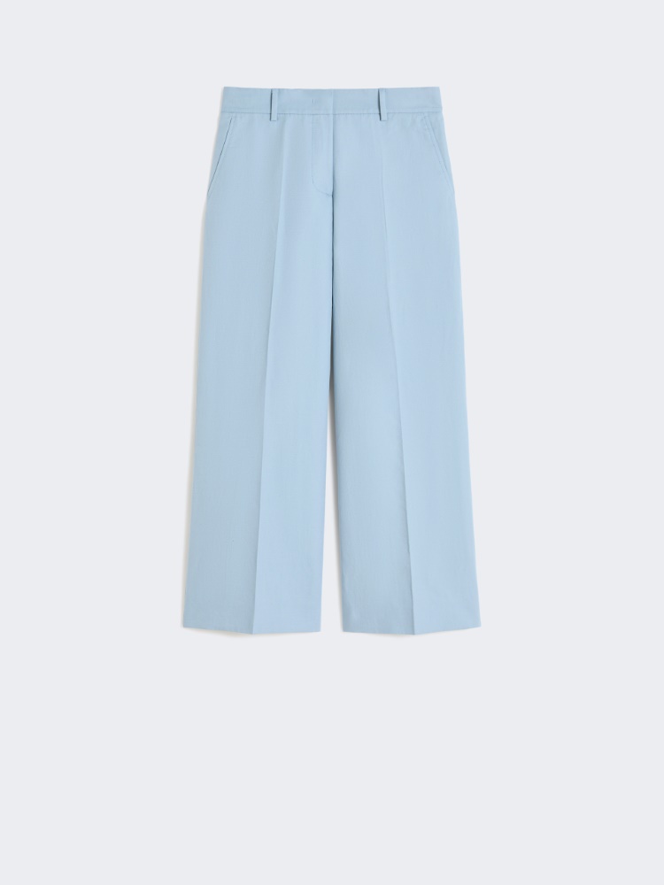 지르코네 코튼 팬츠 - LIGHT BLUE - 4