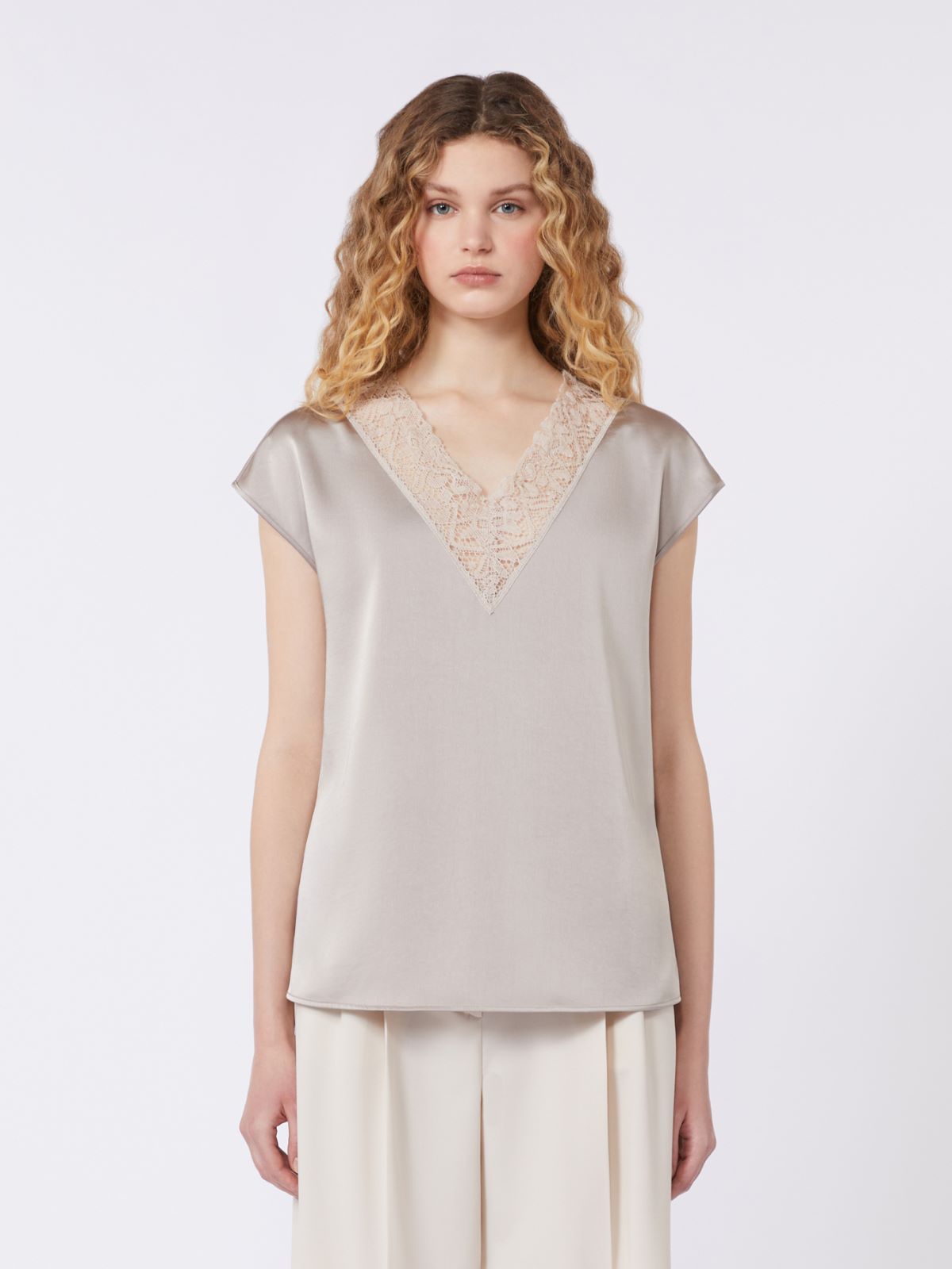 Feminine satin top - NUDO - Max Mara - 5