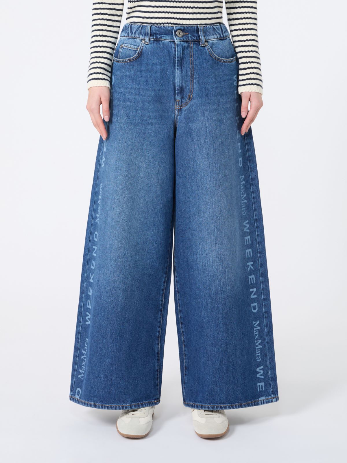 Authentic cotton denim jeans - NAVY - Max Mara - 10