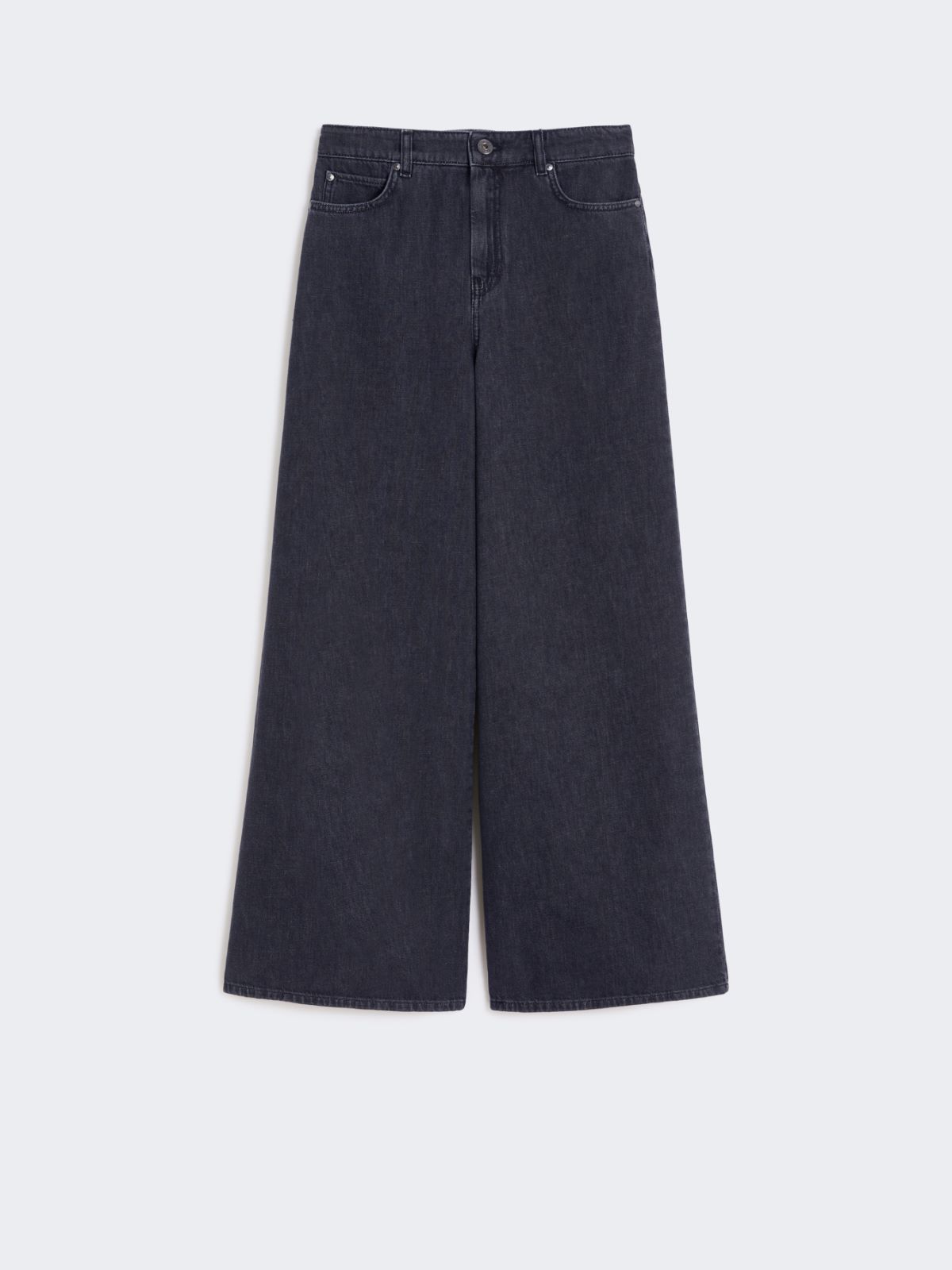 Soft cotton denim jeans - BLACK - Max Mara - 4