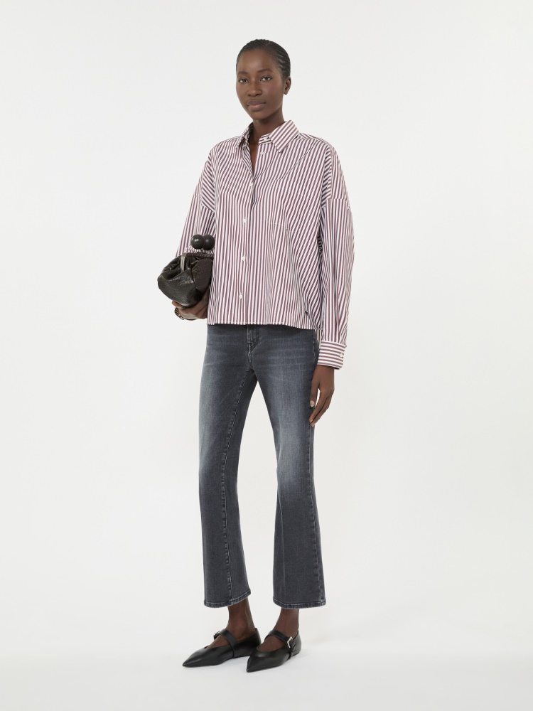 Super stretch denim skinny jeans - BLACK - Max Mara