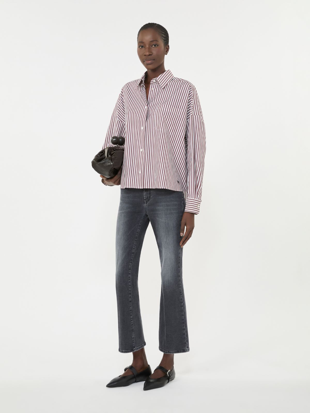 Super stretch denim skinny jeans - BLACK - Max Mara - 5