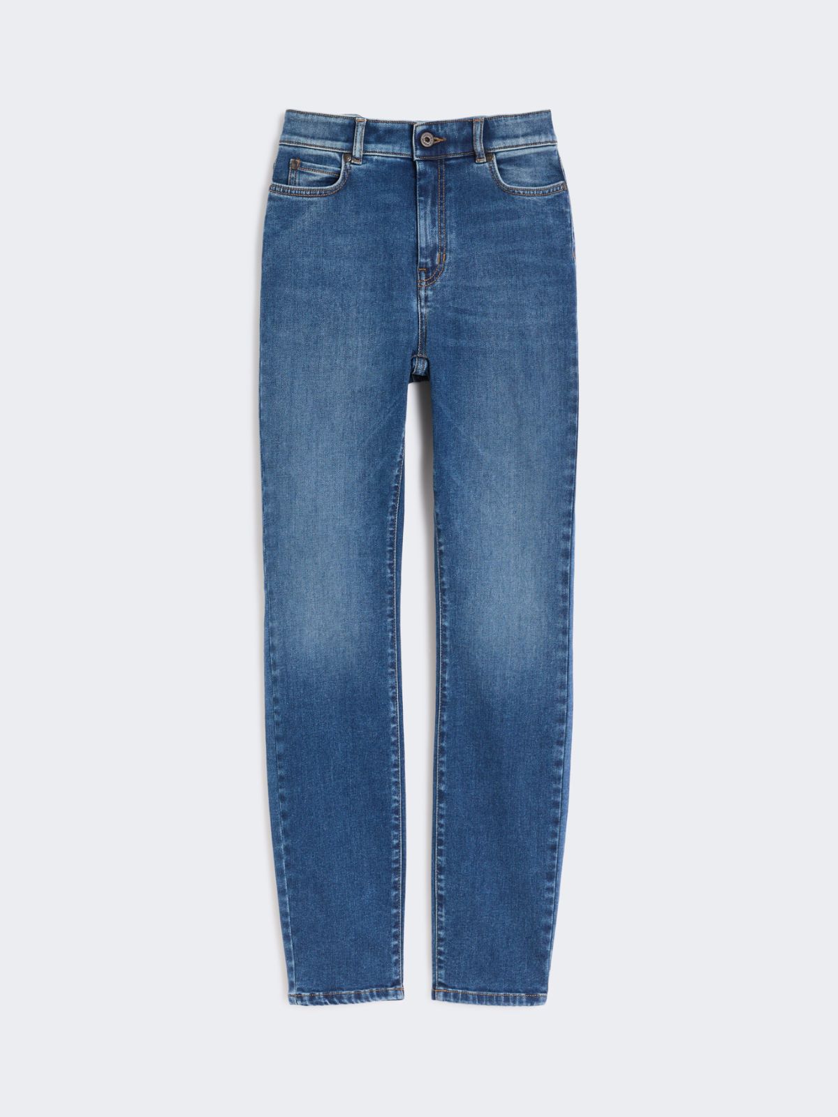 Stretch denim skinny jeans - NAVY - Max Mara - 5