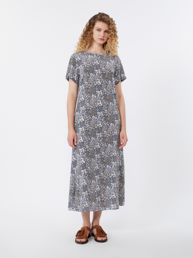 크레스포 실크 드레스 - LIGHT BLUE - 2