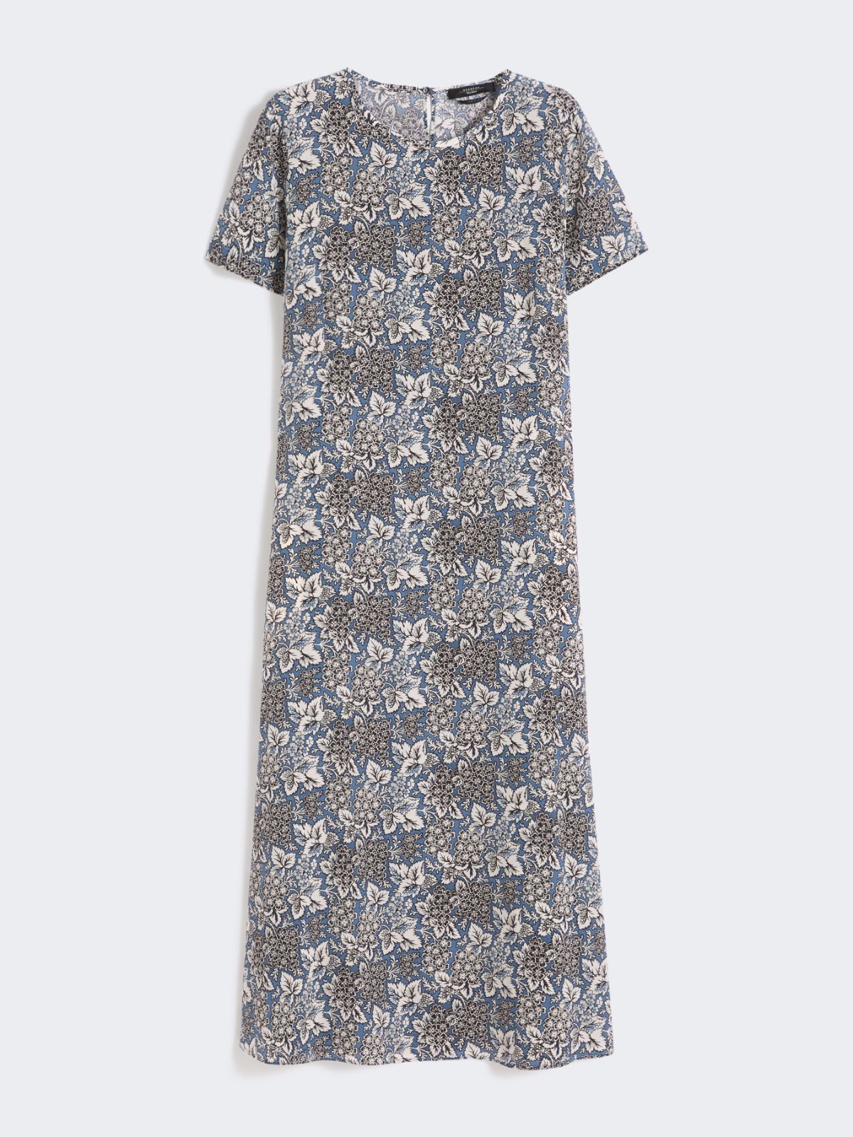 크레스포 실크 드레스 - LIGHT BLUE - 5