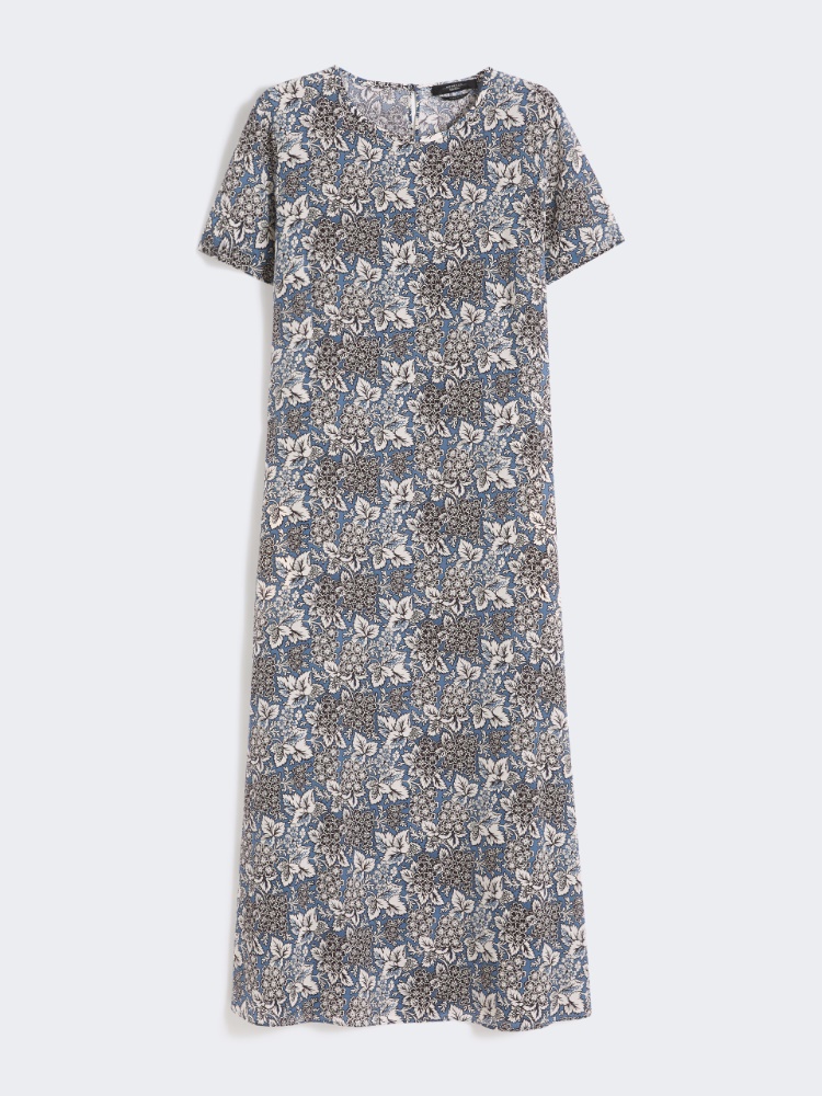 크레스포 실크 드레스 - LIGHT BLUE - 5