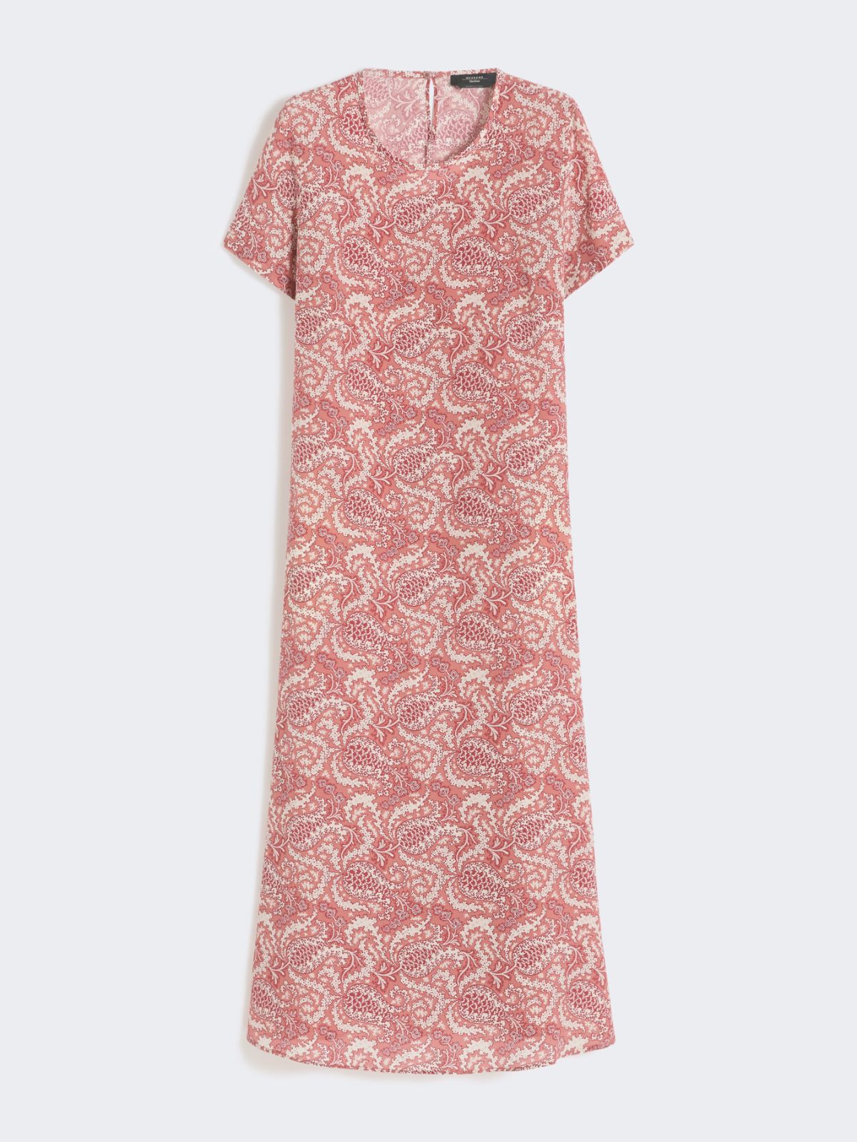 크레스포 실크 드레스 - CHERRY - 4