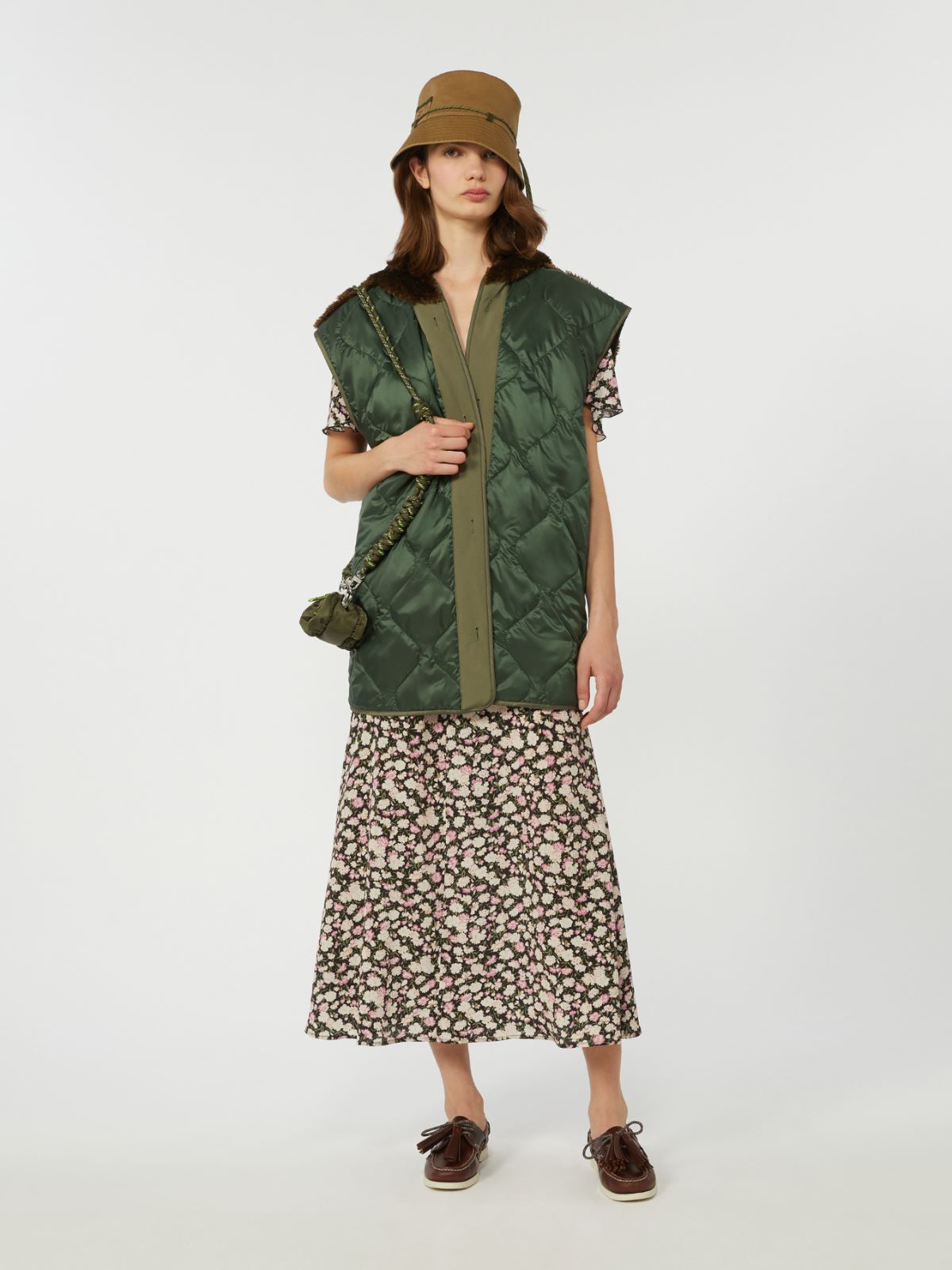 파지네 실크 드레스 - PINK