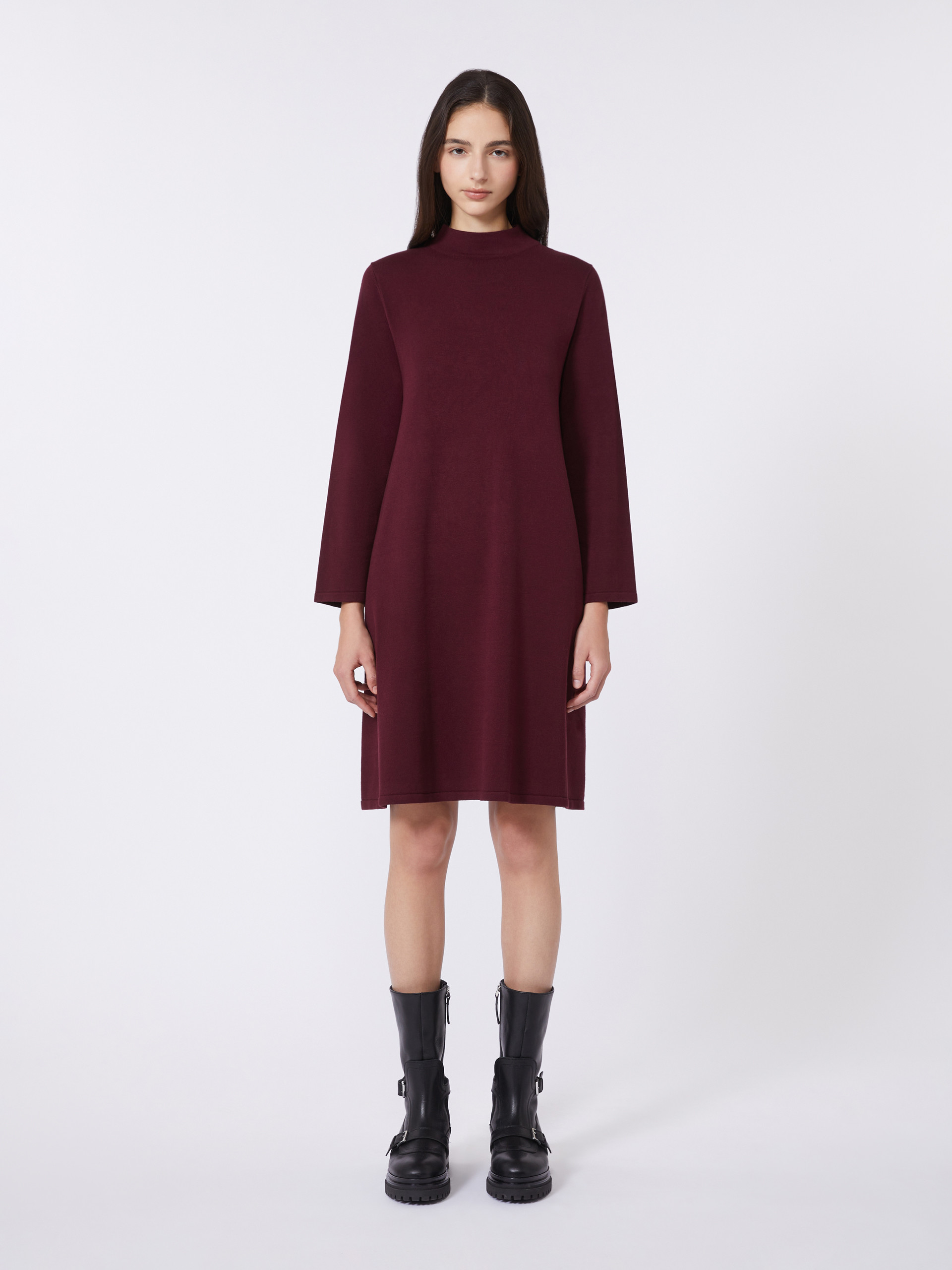 Kleid aus Stretch-Viskose - BORDEAUX - Max Mara - 2