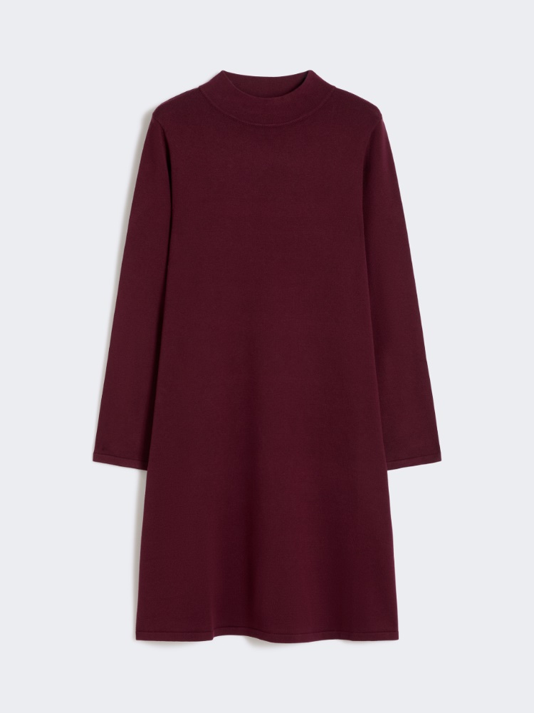 Kleid aus Stretch-Viskose - BORDEAUX - Max Mara