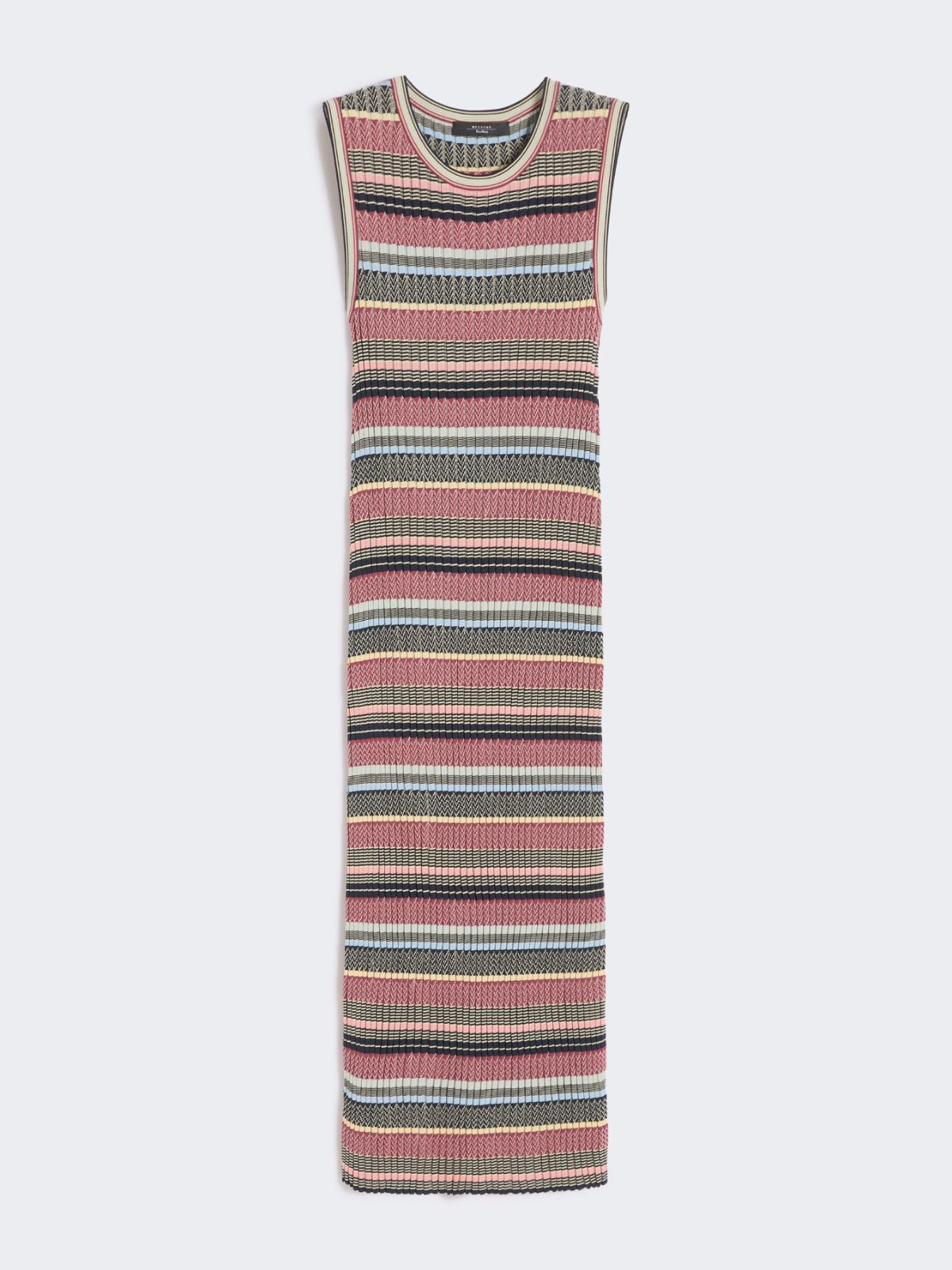 Viscose yarn midi dress - MULTICOLOUR - Max Mara - 5