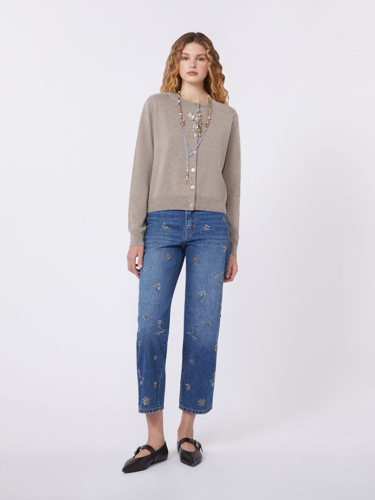 Wool and cashmere cardigan + TURTLEDOVE - Max Mara