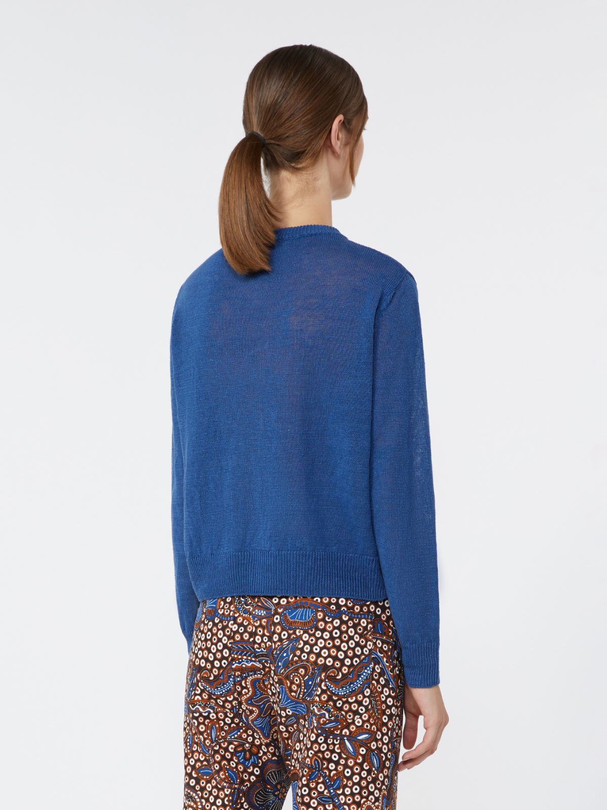 바디아 린넨 가디건 - OCEAN - 3