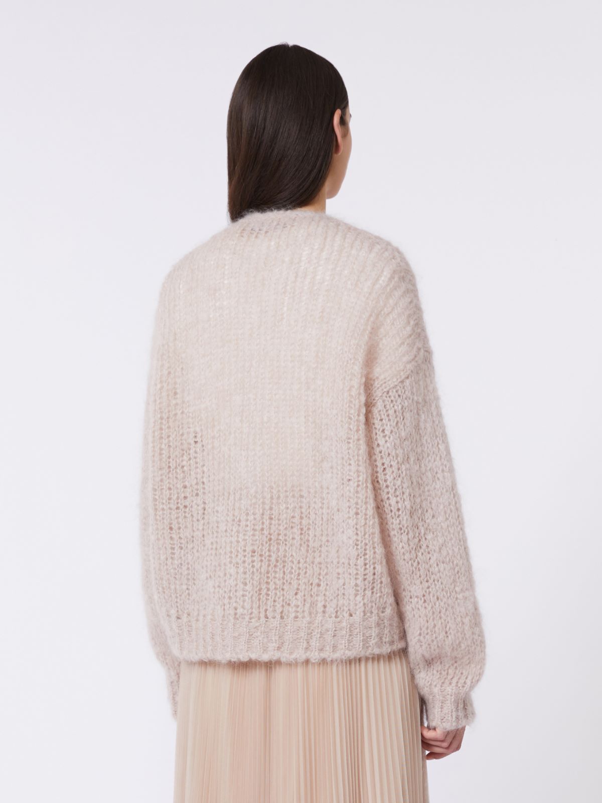 Mohair cardigan - SAND - Max Mara - 5