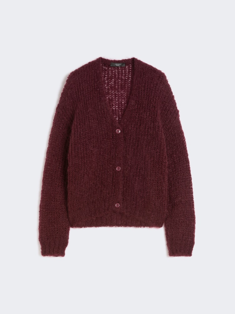 Cardigan aus Mohair - BORDEAUX - Max Mara