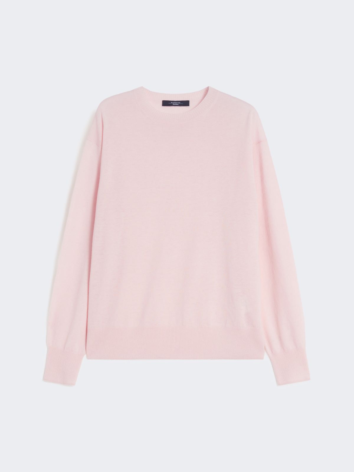 Wool and cashmere basic sweater - PINK - Max Mara - 9