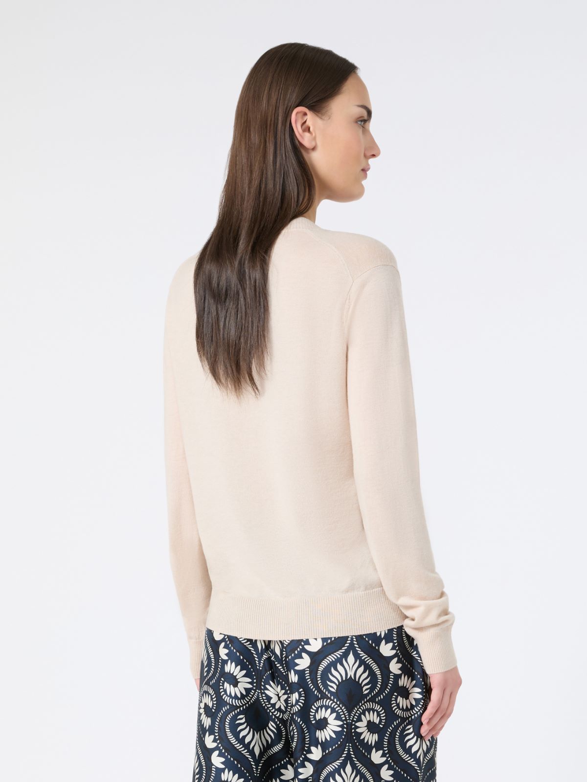 Wool and cashmere sweater - BEIGE - Max Mara - 9