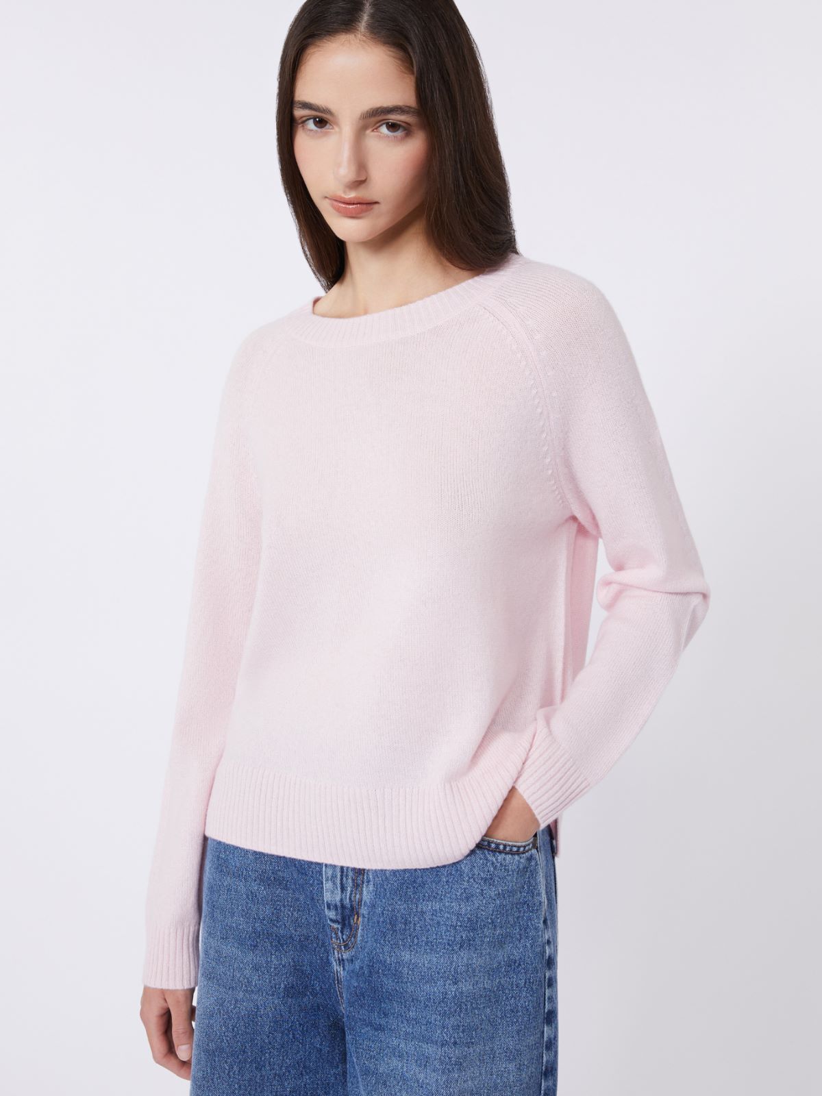 Pullover mit Rundhalsausschnitt aus Kaschmir - ROSA - Max Mara - 5