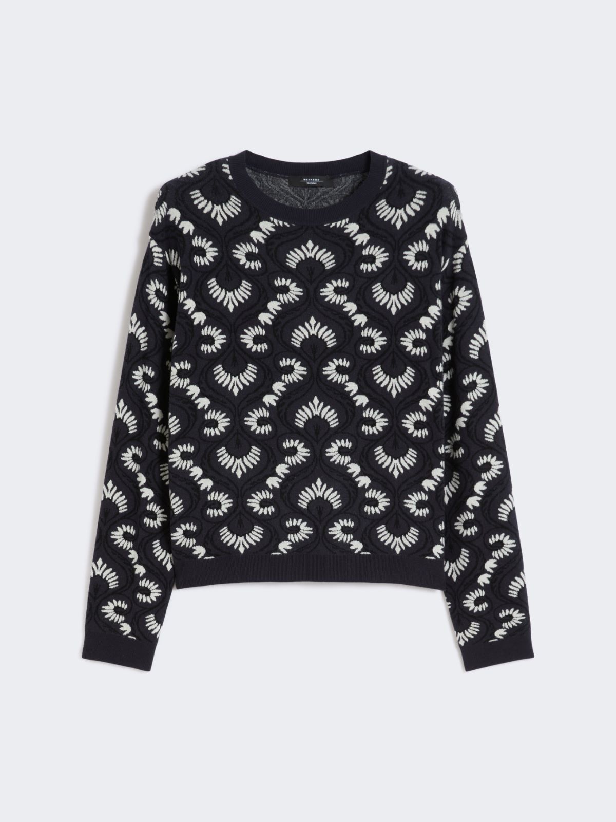 파라오네 비스코스 스웨터 - NAVY - Max Mara - 5