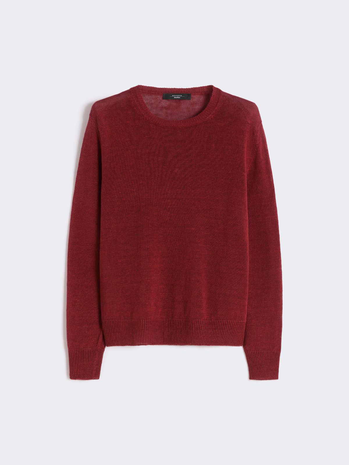 Linen yarn jumper - CHERRY - Max Mara - 5